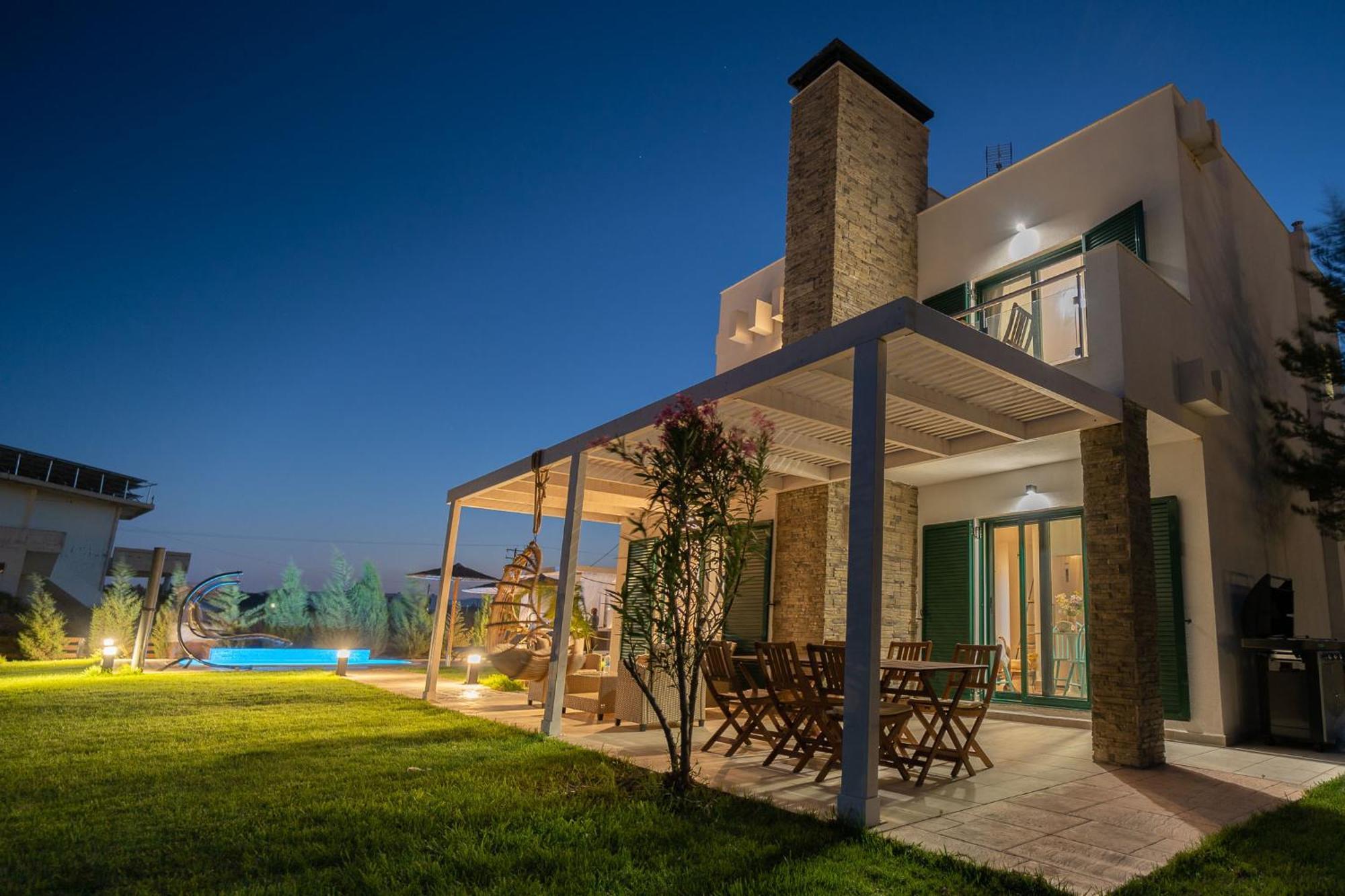 Heliophos Villa Amalthia Kiotari Exteriér fotografie